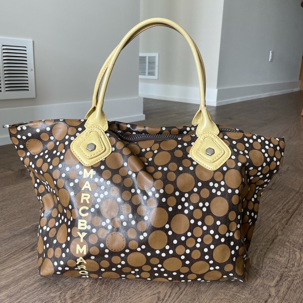 Marc Jacobs Unique Spotted Shoulder Tote